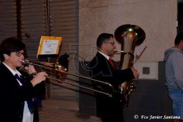  Procesión sin presencia policial en Ojos de Garza (Foto TA)